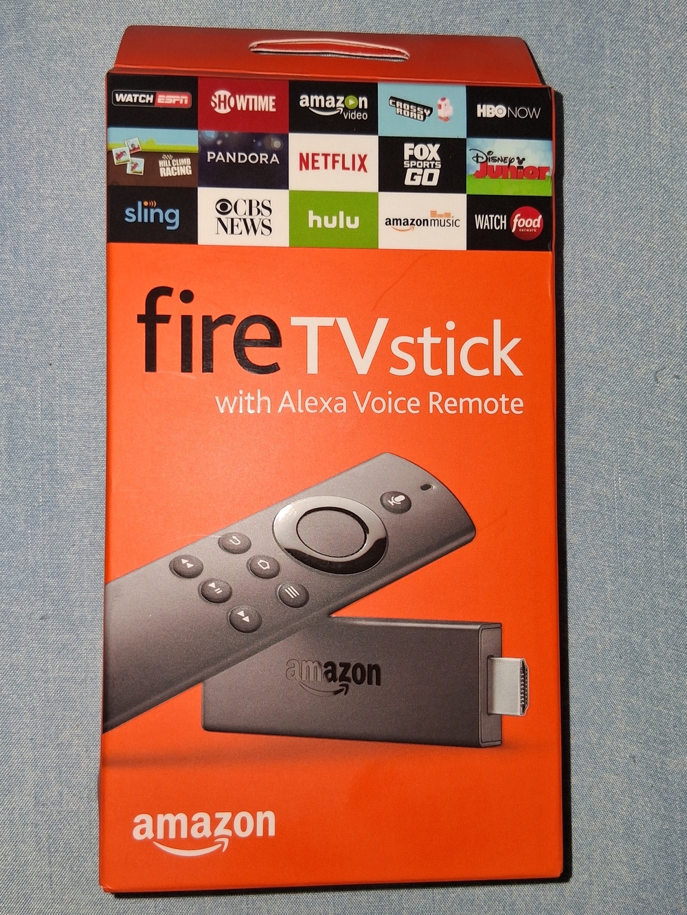 Amazon Fire TV Stick with Alexa Voice Remote - Orange
